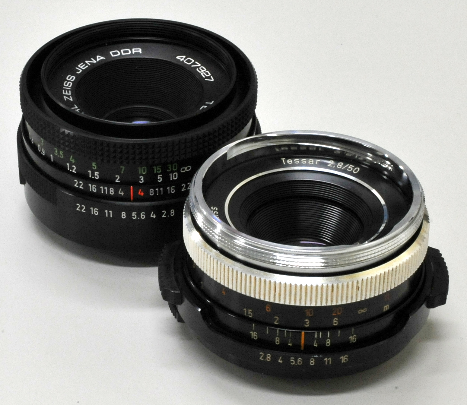 Tessar 50mm F2.8 Carl Zeiss Jena M42マウント - レンズ(単焦点)